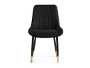 Seda-1 black / gold / black Стул на металлокаркасе