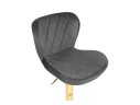 Porch dark gray / golden Барный стул
