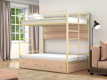 Двухъярусная кровать Валенсия (120х190/120х190)