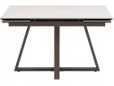 Стол обеденный STOOL GROUP Керас 120-180*80 Carmen light grey, подстолье коричневое арт. 1568399