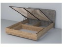Кровать 1,6 арт.031 (Пуговицы) ПМ (Дуб Крафт Золотой/К/з Белый Глянец) арт. 1213183