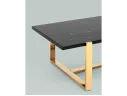 Журнальный столик STOOL GROUP Тоби 109*66 Черный мрамор/Золото арт. 1599889