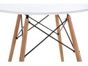Table 80 white / wood Стол деревянный арт. 870453