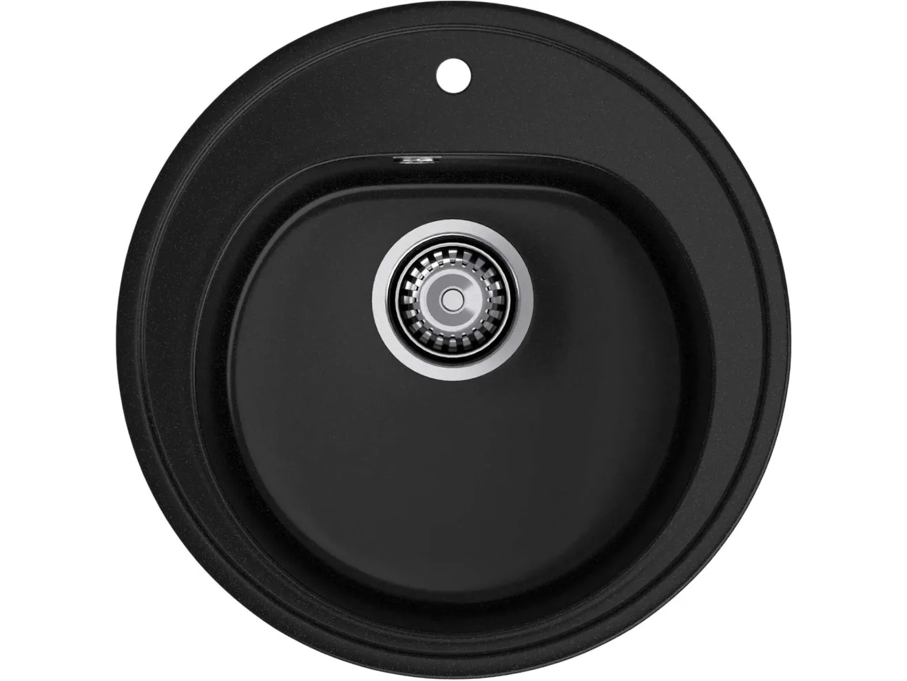 Мойка 510 Rondo 510 1-чаш D-508 черный арт. 1265957