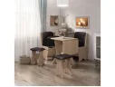Скамья Лотос 550 дуб/умбер арт. 837431