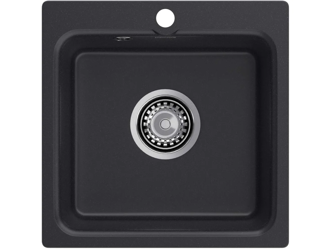 Мойка 430 GF-Smart 430 1-чаш 432*432 черный арт. 1265975