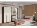 Кровать с подъёмным механизмом Шарм КР-18 160х200, Графит, Белый арт. 1279107