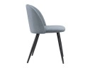 Gabi 1 gray / black Стул на металлокаркасе