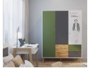 Шкаф СТОРИ Пушкин 149, белый арт. 1139689