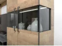 Трувор комод с витриной 13.306 Дуб Гранж Песочный/Интра арт. 1309925