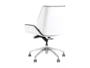 Кресло офисное TopChairs Crown SN, серо-голубой, белый арт. 1567877