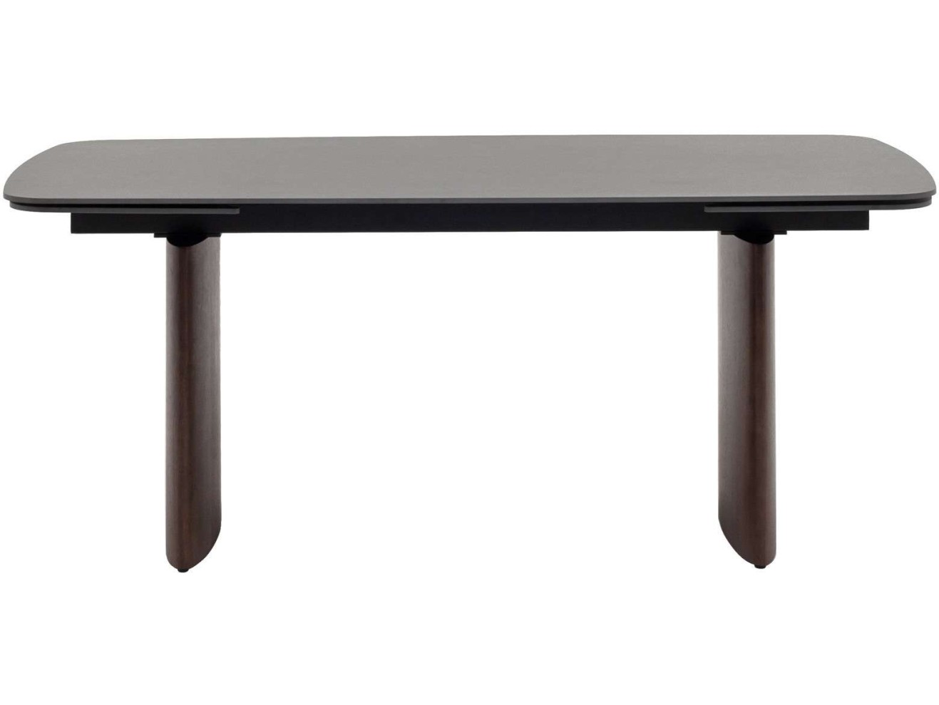 Стол обеденный STOOL GROUP Астарта раскладной 180-260*90 Керамика темная