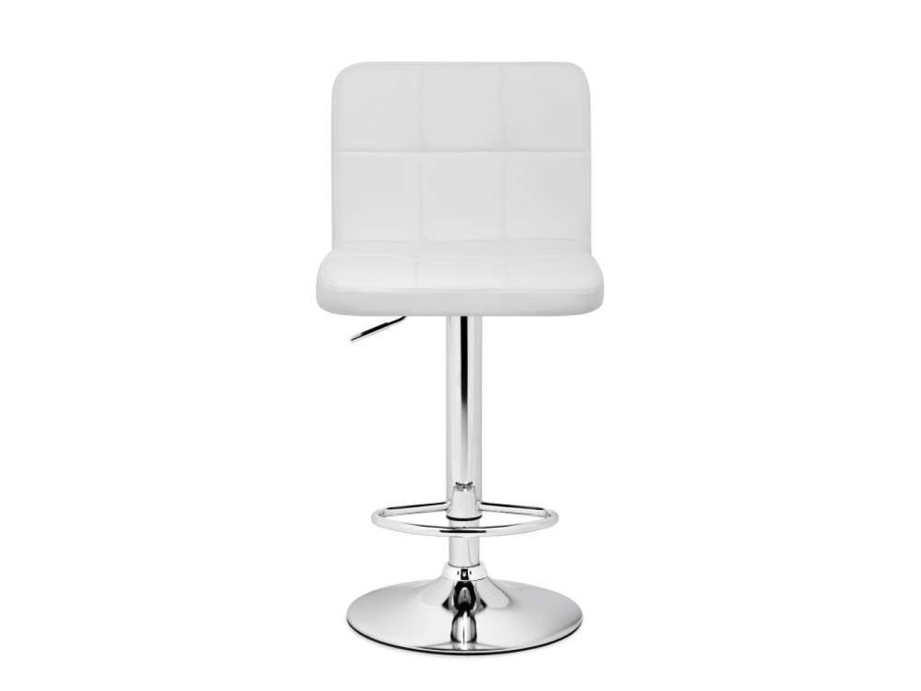 Paskal white / chrome Барный стул