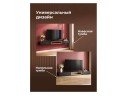 Делора 2,0 м черный / дуб вотан ТВ-тумба
