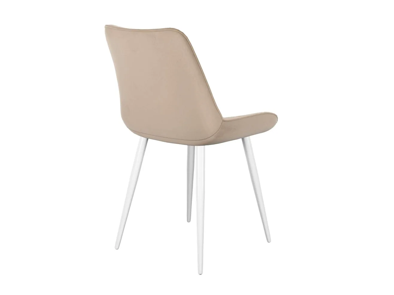 Стул DikLine 226 поворотный B03 BEIGE, ножки белые арт. 1087267