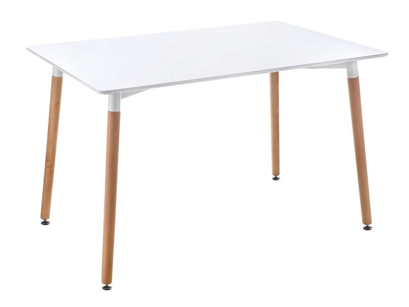 Table 120 white / wood Стол деревянный