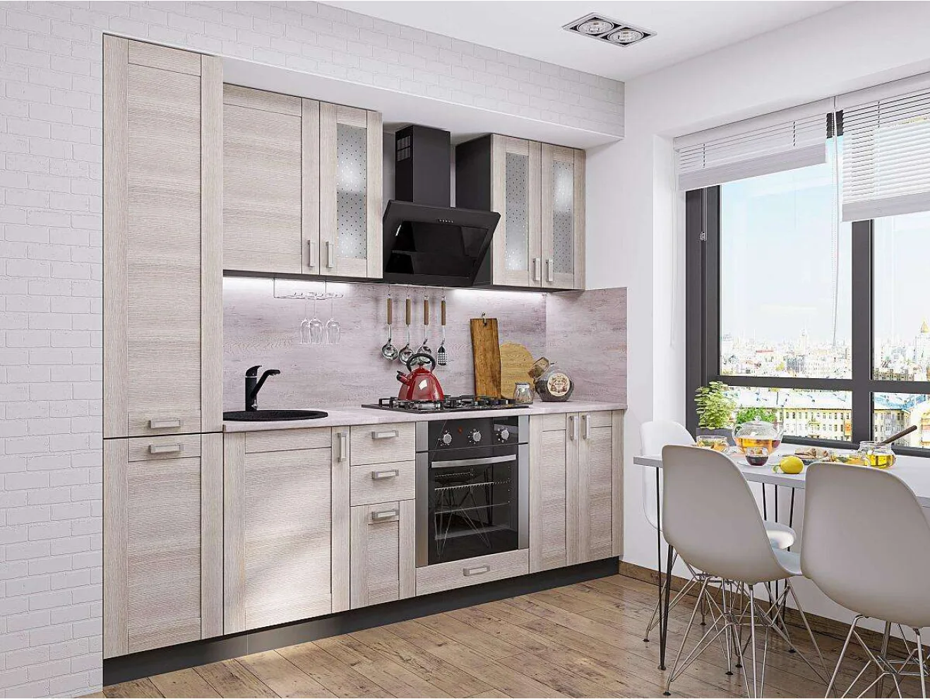 Кухня Лофт-02 Cappuccino Veralinga арт. 1550663