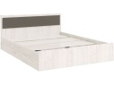 Фиеста NEW Кровать 160 (Крафт белый, Графит) арт. 992035