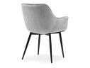 Remo light gray Стул на металлокаркасе