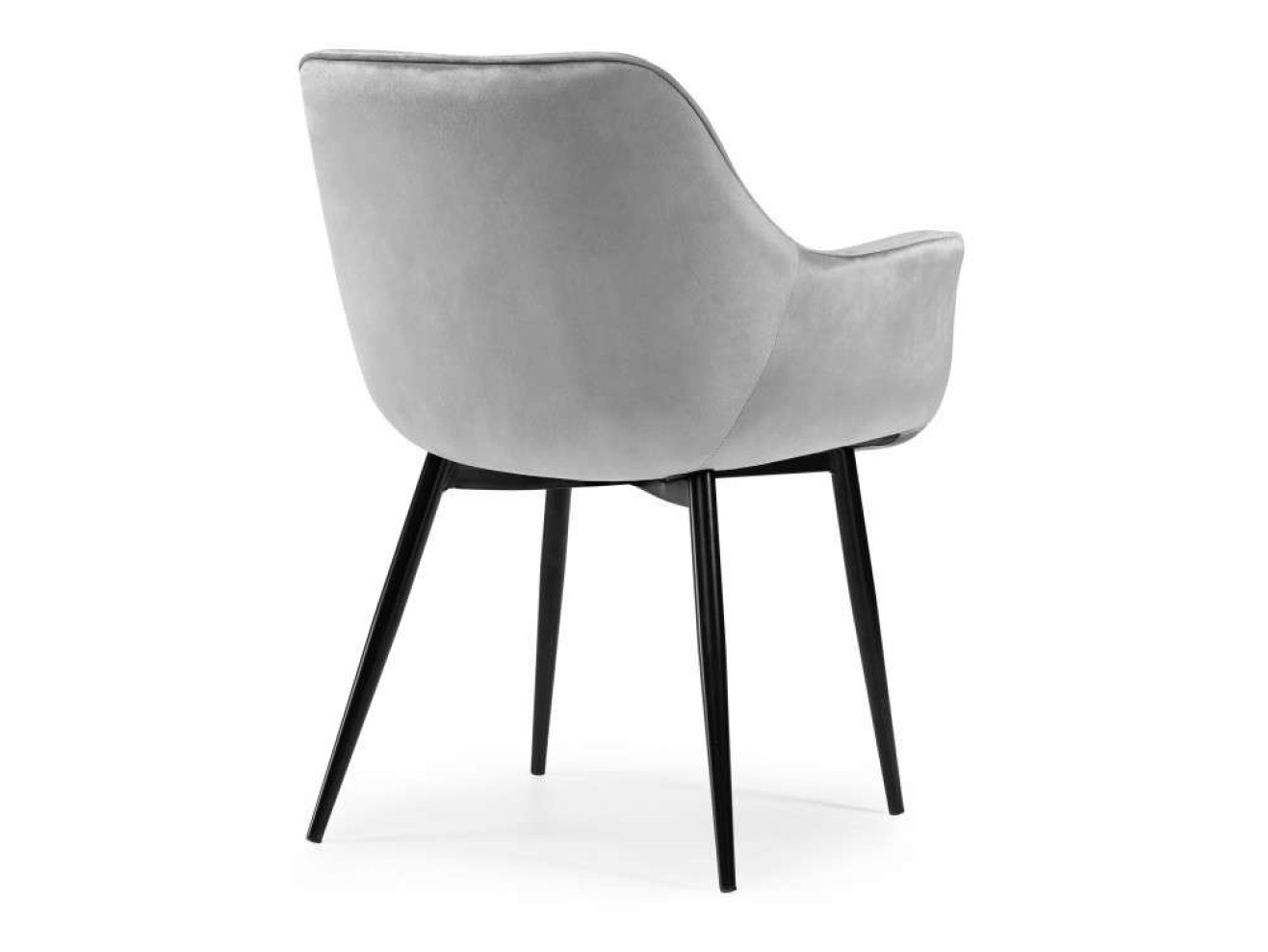 Remo light gray Стул на металлокаркасе