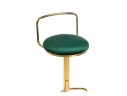 Lusia green / gold Барный стул арт. 1015111