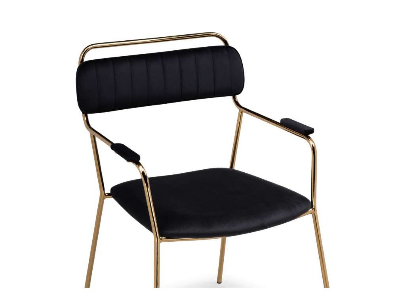 Aspen black / gold Стул на металлокаркасе