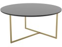 Стол журнальный Калифорния Маджоре Glass черная Lacobel арт. 1038353