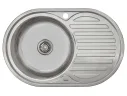Мойка врезная Vivat 775016/0,6 1Ч1К (левая) Глянец арт. 1550825