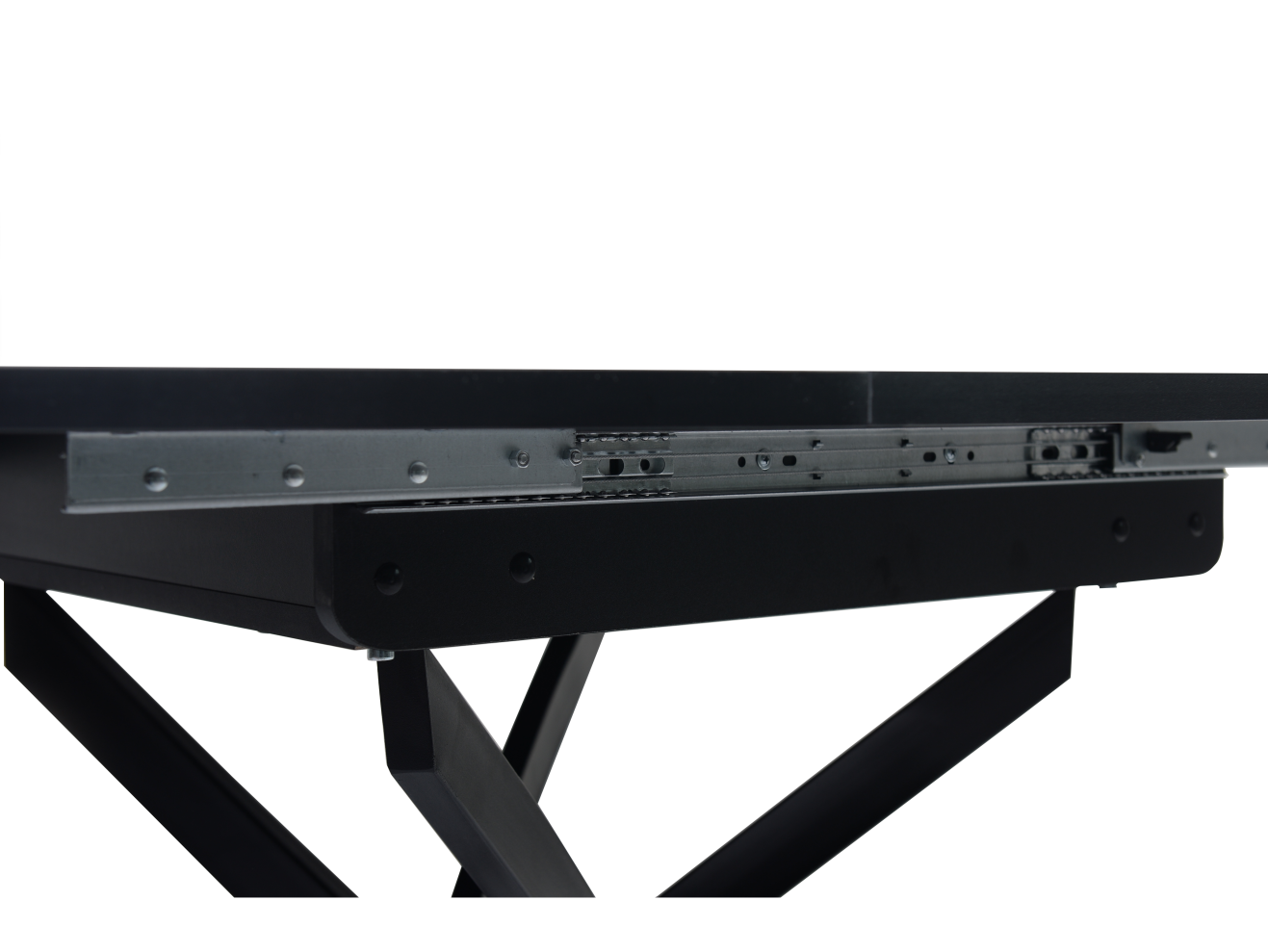 Стол Андромеда D100, Черный/Мрамор арт. 772769