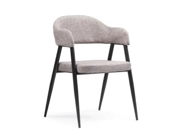 Twin gray / black Стул на металлокаркасе
