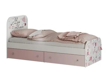 Кровать с реечным настилом Малибу КР-10 Light 80х186