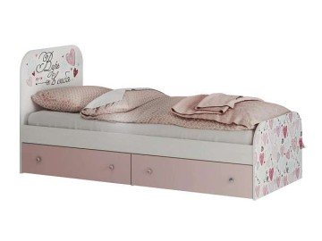 Кровать с реечным настилом Малибу КР-10 Light 80х186