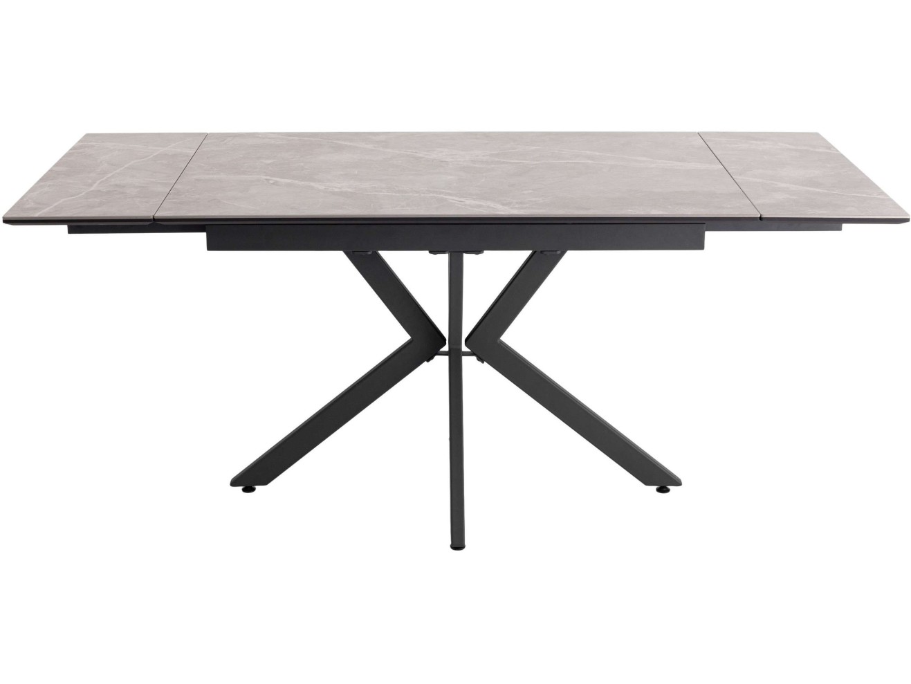 Стол обеденный STOOL GROUP Marmer 120-180/80/76 столешница МДФ16/керамика Антрацит
