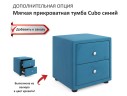 Мягкая кровать Selesta 1200 синяя с ортопед.основанием с матрасом ГОСТ арт. 658439