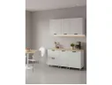 МК Аленушка 1,6м в.4 Лотос Молочный,скоба антрацит,сонома арт. 1354605