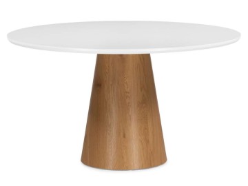 Huge 120х75 white / brown Стол деревянный
