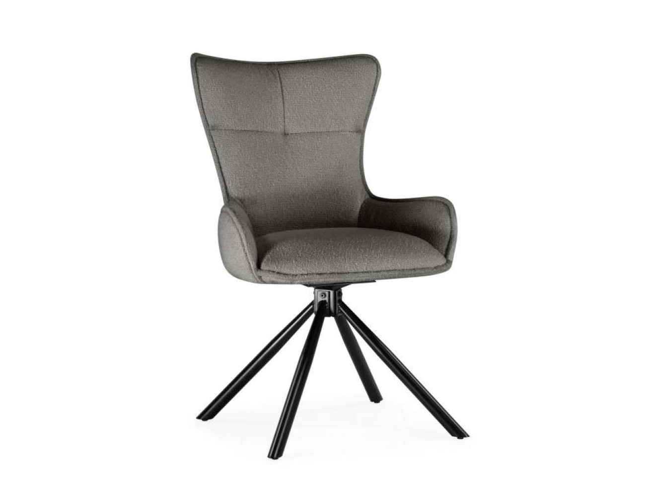 Chicago light gray / black Стул на металлокаркасе арт. 1153305