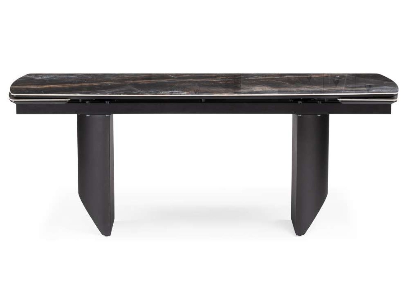 Маре 200(260)х100х77 neodom titanium lawa nero / черный Керамический стол арт. 1533379