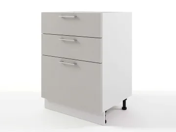 Шкаф напольный Катрин с 3-мя ящиками 600х820х476