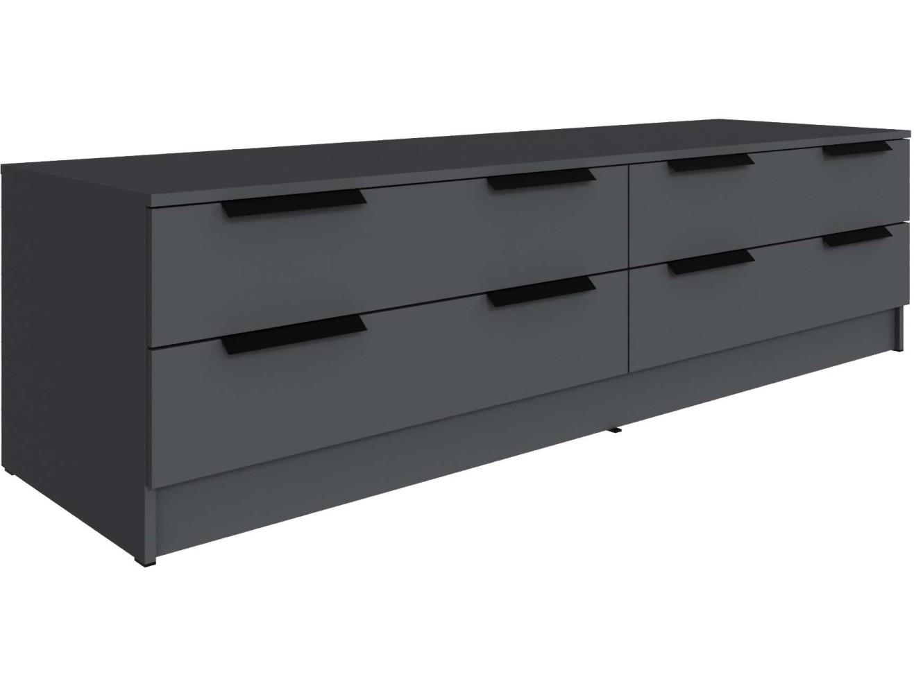 Тумба ТВ Мадрид №1 (1,8), Графит серый арт. 1531495