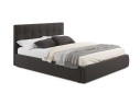 Мягкая кровать Selesta 1400 шоколад с подъемным механизмом