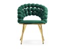 Ball green / gold Стул на металлокаркасе арт. 1530831