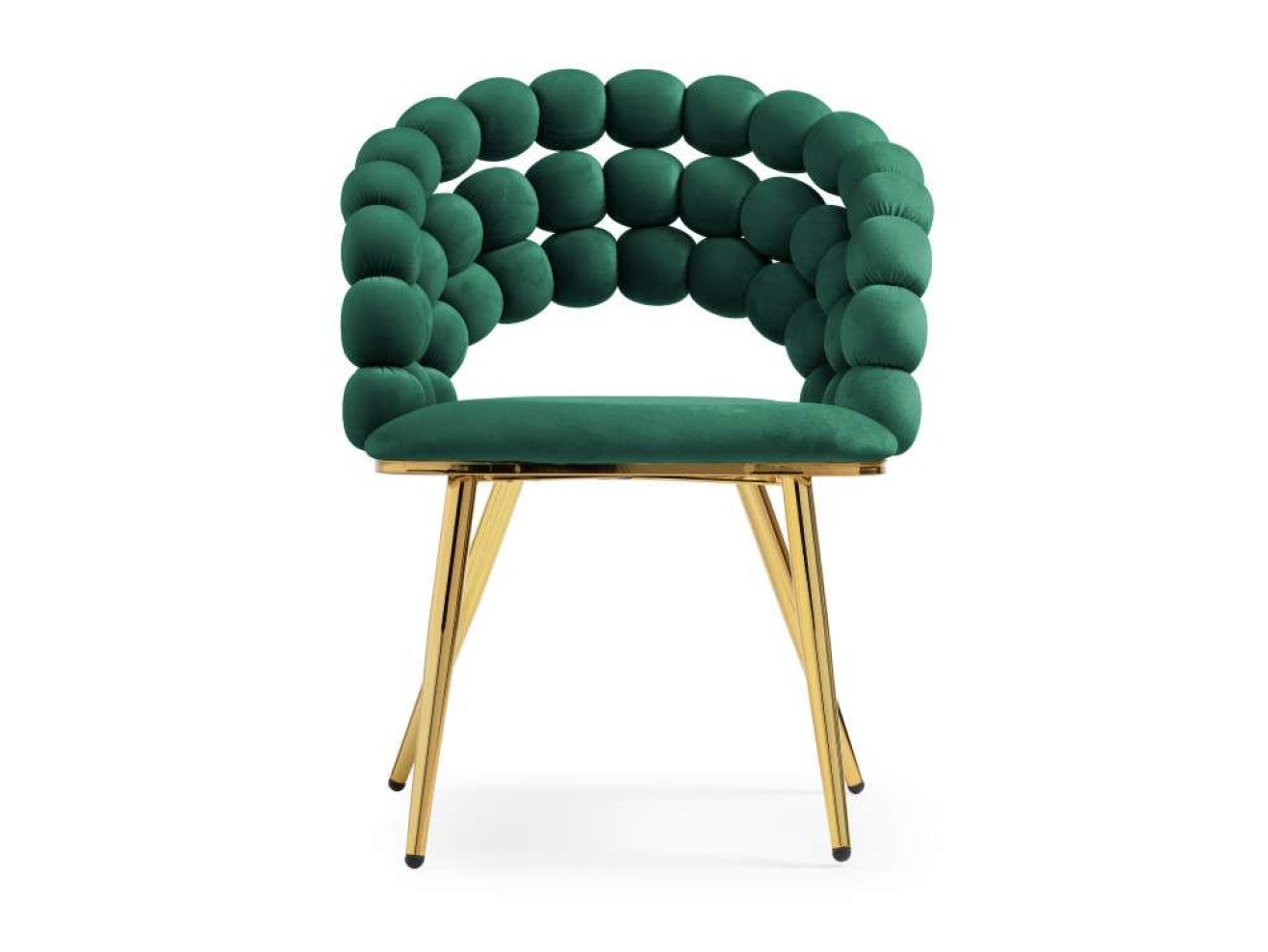 Ball green / gold Стул на металлокаркасе арт. 1530831