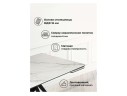 Блэкберн 160(220)х89 белый gilt white / черный Керамический стол