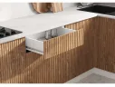 Кухня Оливия NEW 3,0х1,8/1080м (490), компоновка №4, Белый/Экзотическое дерево Амазония арт. 1533713