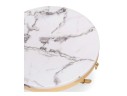 Monika 50х55 marble / gold Журнальный стол арт. 987431