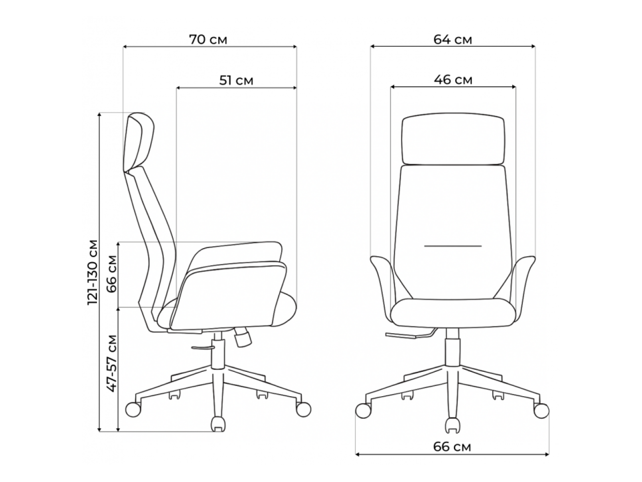 Leo light gray / dark gray Офисное кресло