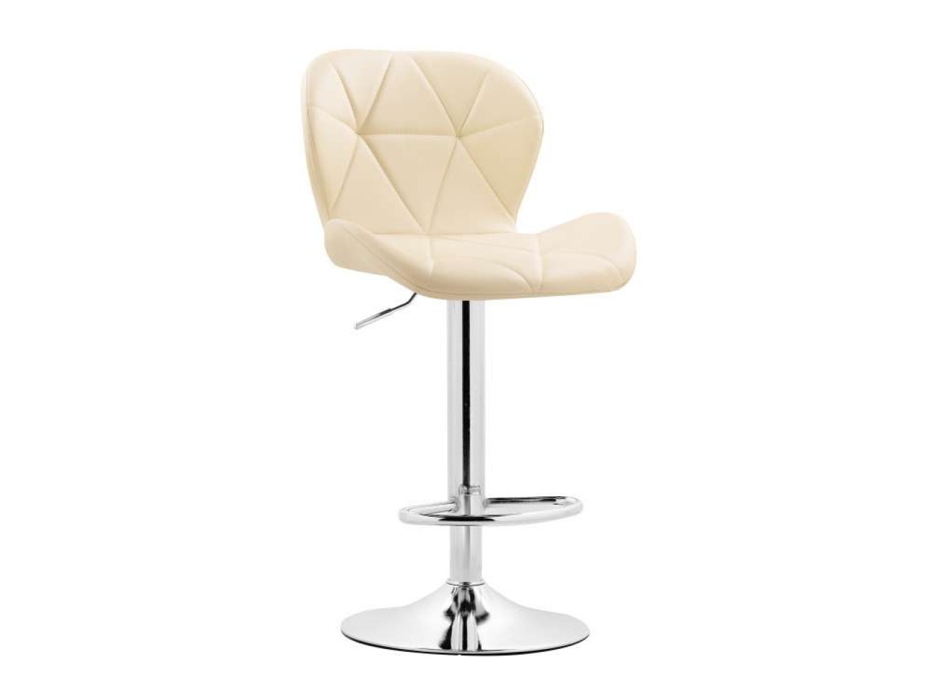 Trio beige / chrome Барный стул арт. 1339747