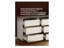 Валенсия белый текстурный Комод арт. 993989