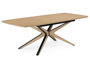 Roxy 160(220)x90 светлый дуб Стол деревянный